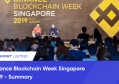 Binance Blockchain Week Singapore 2019 - Summary