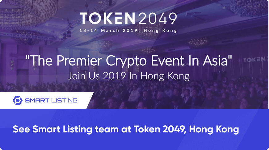See Smart Listing team at Token 2049, Hong Kong